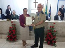 BANDA DO CMNE RECEBE MEDALHA VIDAL DE NEGREIROS