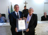 VEREADOR NECO CONDECORADO COM A MEDALHA VIDAL DE NEGREIROS